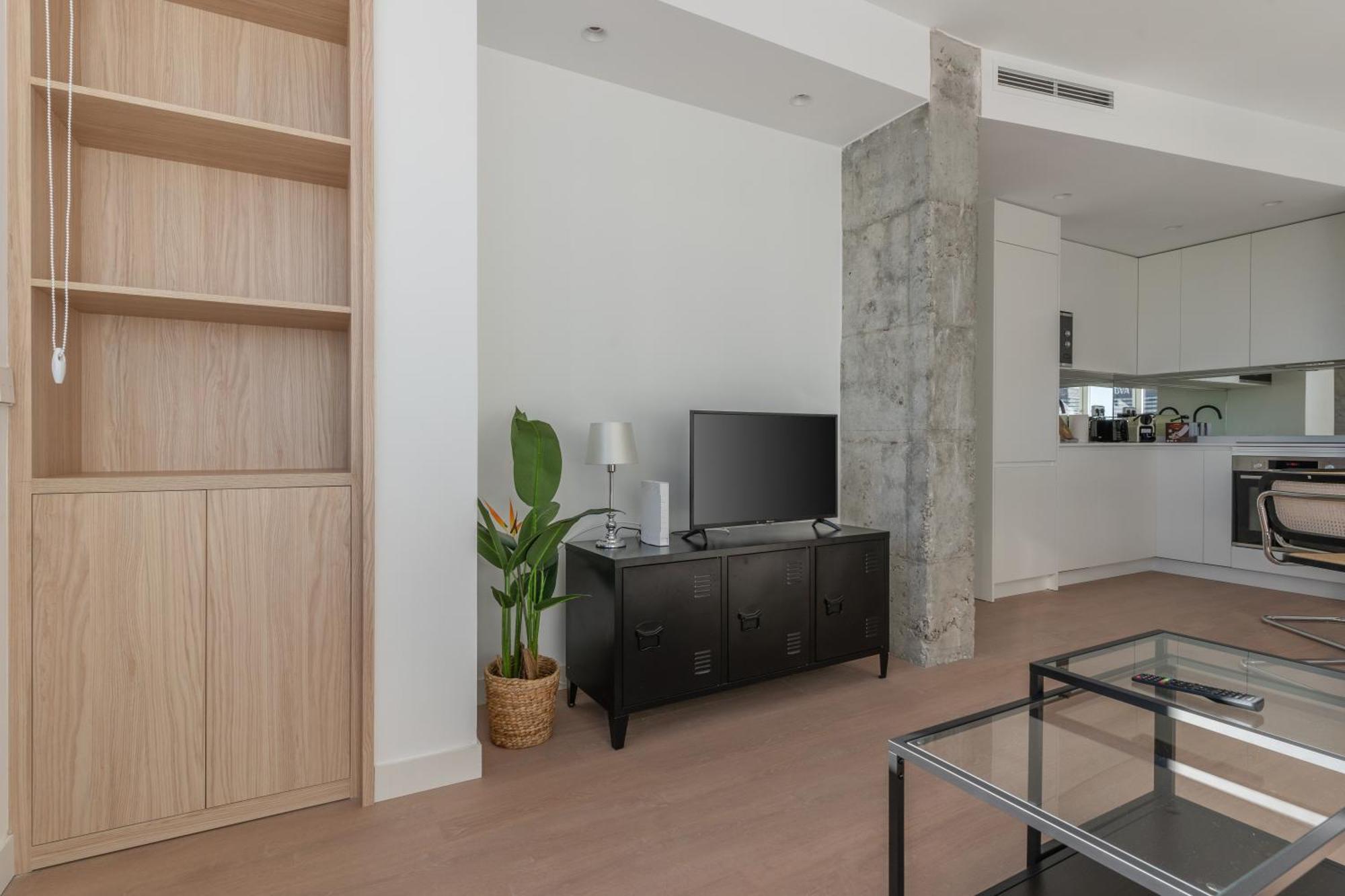 Apartamento Bright With Views -2bd 1bth- Bernabeu Madrid